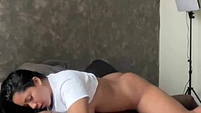 Black couple enjoys cunilingus tits lick fucking pussy big cock big ass riding stepbrothers cock amateur nysdel