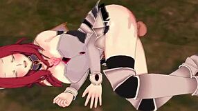 3D cartoon with hardcore sex with melromarc and malty