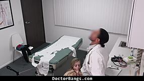Doctor And Nurse Treat Patient's High Sensations!