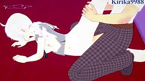 Mikamo Neru en Uzawa Reisa intense creampie in bunny outfits