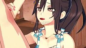 Anime girl finds perfect partner