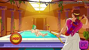 Cupid visits greek whores in european cartoon anime hentai.