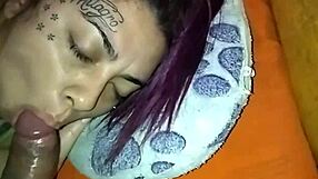 إيقاظ أخت زوجة بزب على فمها شاهد رد فعلها