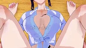 Anime girl finds perfect partner