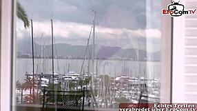 Blonde Skinny Milf Orgasms With Petite Lesbian Pussy Play