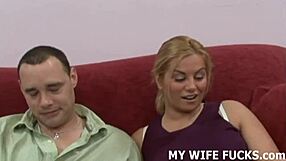 It's so hot watching your wife get boned by an old gay femdom in a cuckold bdsm scene