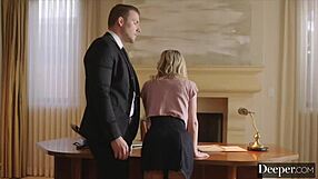 deeper submissive secretary demi gets dominated