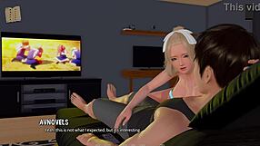 Ripples 48 features sexy anime hentai babes in curvy outfits flaunting big tits