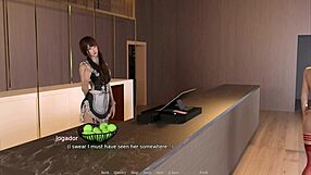 best sex ever in the restaurant bathroom with that curvy girl and her shaved pussy.