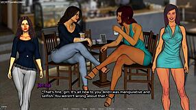 Cuckold husband lets another man touch his wife's big ass!