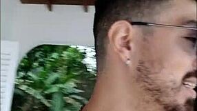 Eu e Lunna Vaz na Varanda com Festa