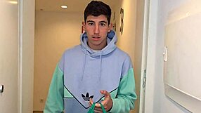 Young Delivery Guy with Huge Cock Bangs Colombian MILF La Paisita Hard