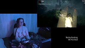 Commented gameplay of naked Alan Wake in a voluptuous body