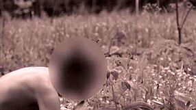 Bent Over For Risky Anal In Park