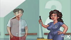 Summertime Saga: Intriguing Pussy Scene in Episode 4.45