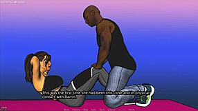 Cuckold husband lets another man touch his wife's big ass!