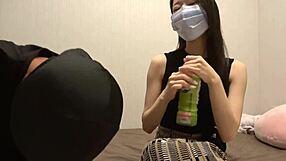 Slender body with big ass amateur Japanese gets fucked hard