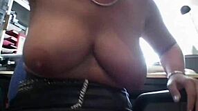 Busty Brunette Mature Gets Fucked in Office