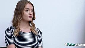 Cute Redhead Regrets Stealing