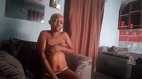 She licks her pussy fingers and sucks her boobs