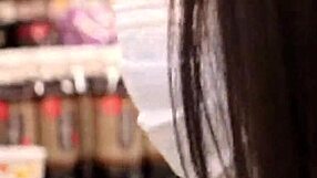 Asian slut gives raw blowjob in homemade clip