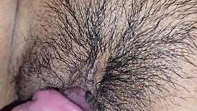 Latina Milf's Intimate Close-Up with Passionate Emotions