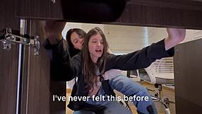 Hey, I didn’t notice how hot my maid is until she bent over cleaning the study