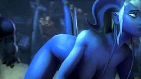 This 3D anime hentai features monsters with big cocks in a group gangbang at the coliseum of lust.