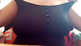 Young Cute Girl Plays with Huge Tits in Homemade Anime Hentai