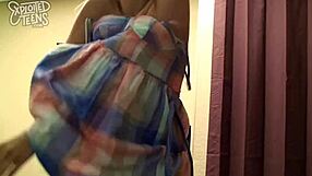 Petite Brunette Stars in Her First Adult Video