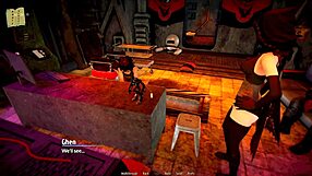 exploring harem hotel 413 with curvy characters in the game