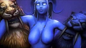 This 3D anime hentai features monsters with big cocks in a group gangbang at the coliseum of lust.