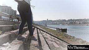 I watched a slender lesbian pick up a stranger and passionately fuck her, licking her smooth pussy all night.