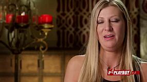 Joe y Kristen empiezan preliminares en piscina con otras parejas antes de oral