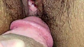 Latina Milf's Intimate Close-Up with Passionate Emotions