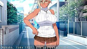 kanobitch explores the reason she became a slut in episode four of the anime hentai