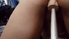 i ride dildo all the way