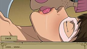 Bunny Girl Muda Di-throatfuck Sama Pria Tua di Witch Hunter