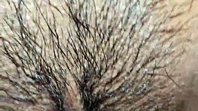 Latina Milf's Intimate Close-Up with Passionate Emotions