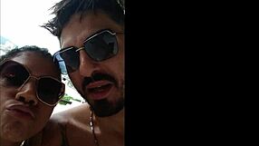 Eu e Lunna Vaz na Varanda com Festa