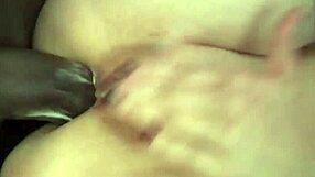 she couldn't imagine that massive cock sliding into her tight ass for real