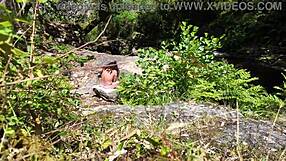 Voyeur Stranger Sneaks Up and Drills Curvy Girl on Nudist Beach