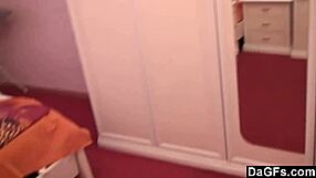 Dagfs Horny Babe Home Alone And Bored Groping