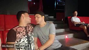 Two Wild Studs Pound Me Hard at Cinema Porn