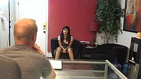 what does angie do in her casting interview?