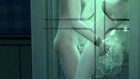 stepmom asked son to rub her back in 3d animation