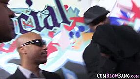 Can This Babe Handle Gargling Black Dicks?