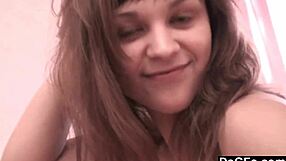 Dagfs Horny Babe Home Alone And Bored Groping