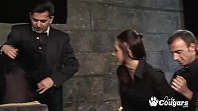 Horny Nuns Unleash Wild Anal Orgy in Sacred Church