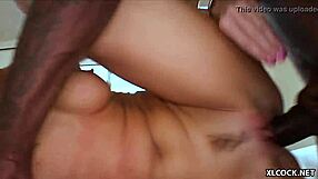 Big black cock stretching India Summer - ready for this?